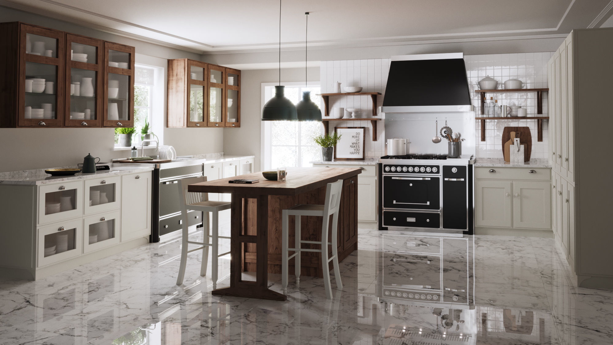 KITCHEN Scavolini 3D model_1