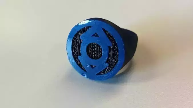 Indigo Lantern Ring for Dual Extrusion