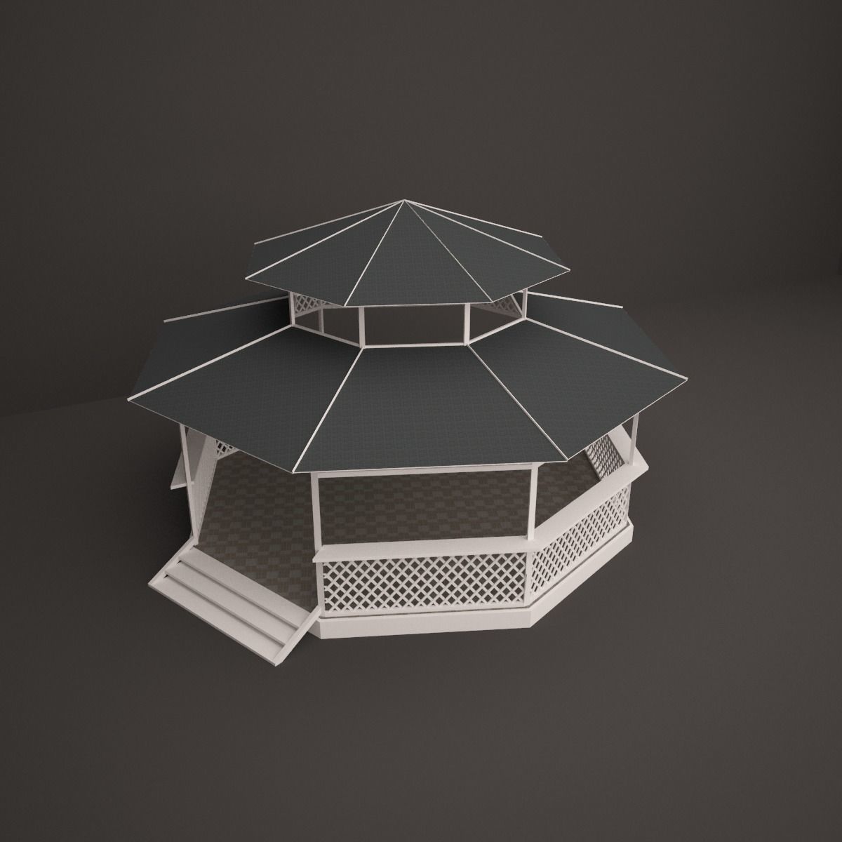 gazebo 3D model_3