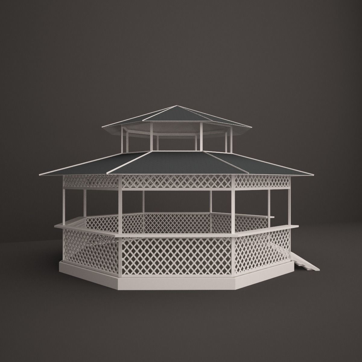 gazebo 3D model_1