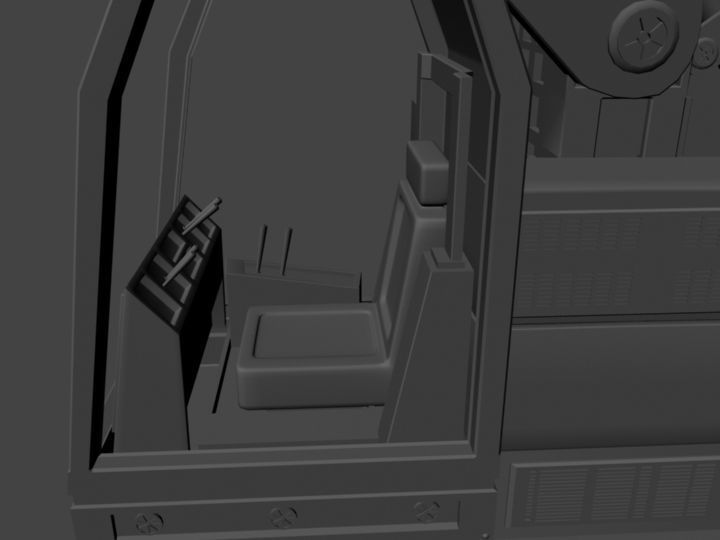 construction crane 3D model_5