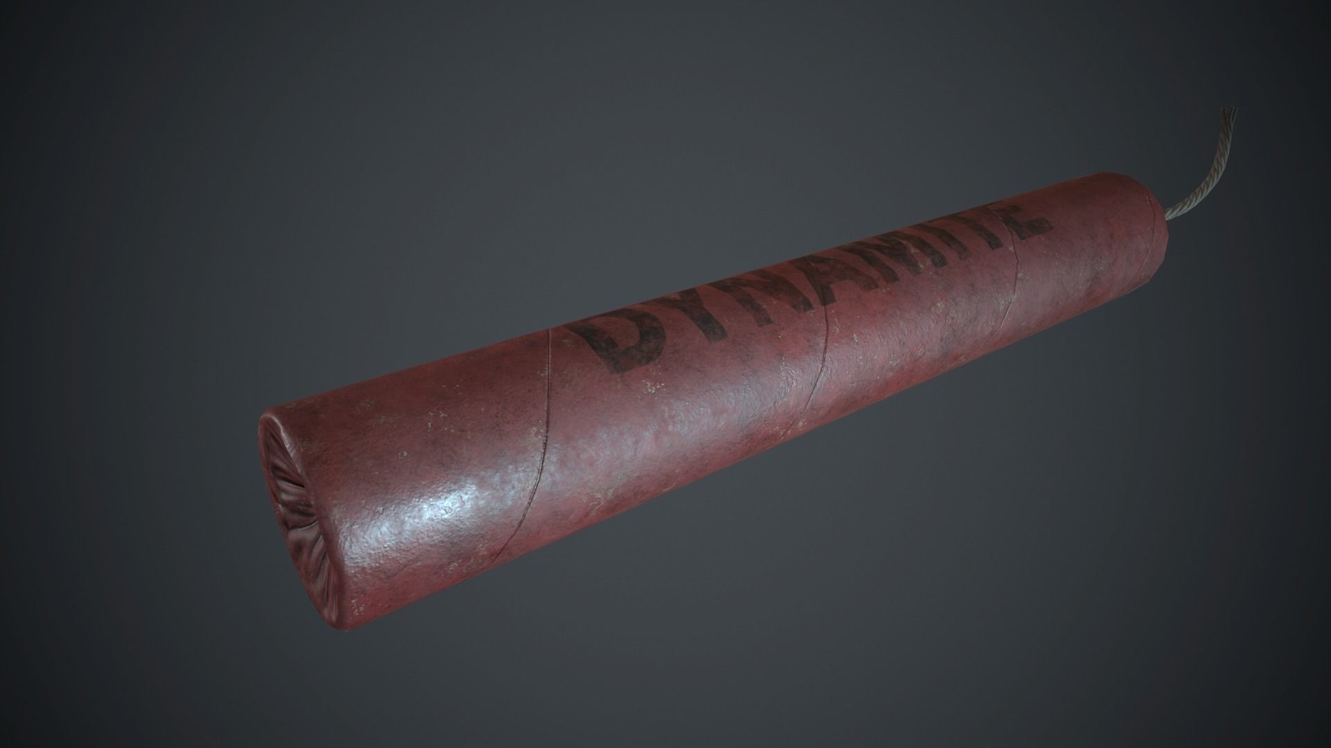 Dynamite PBR Game Ready pair of cigars Low-poly 3D model_7