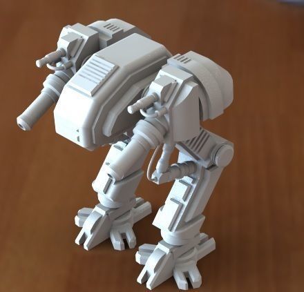 Mech 3 at - robot 3D print model_1