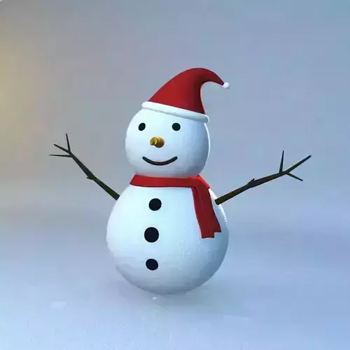 Rigged Snowman