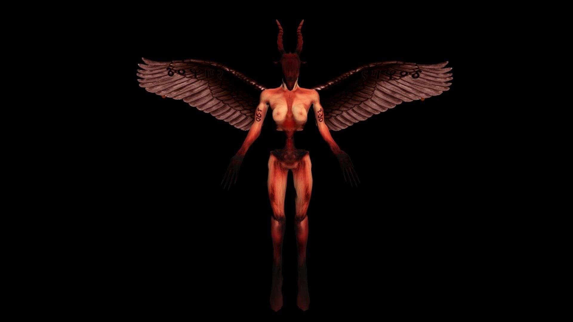 Incubus - Samael-   Silent Hill 1 Remastered Models Low-poly 3D model_1