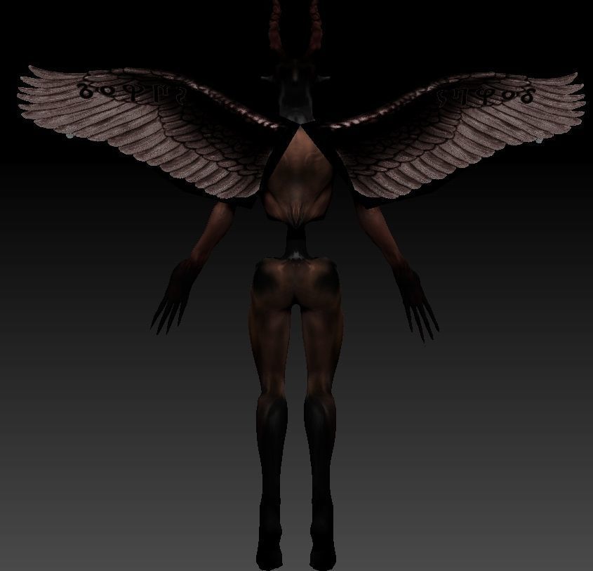 Incubus - Samael-   Silent Hill 1 Remastered Models Low-poly 3D model_4