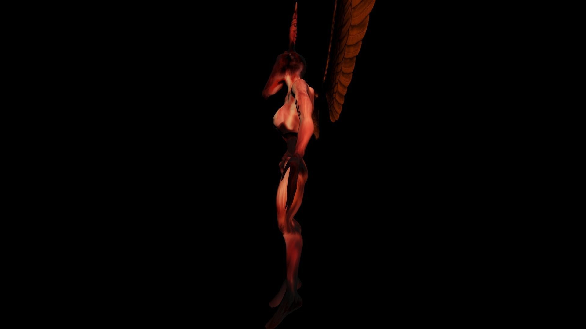 Incubus - Samael-   Silent Hill 1 Remastered Models Low-poly 3D model_2