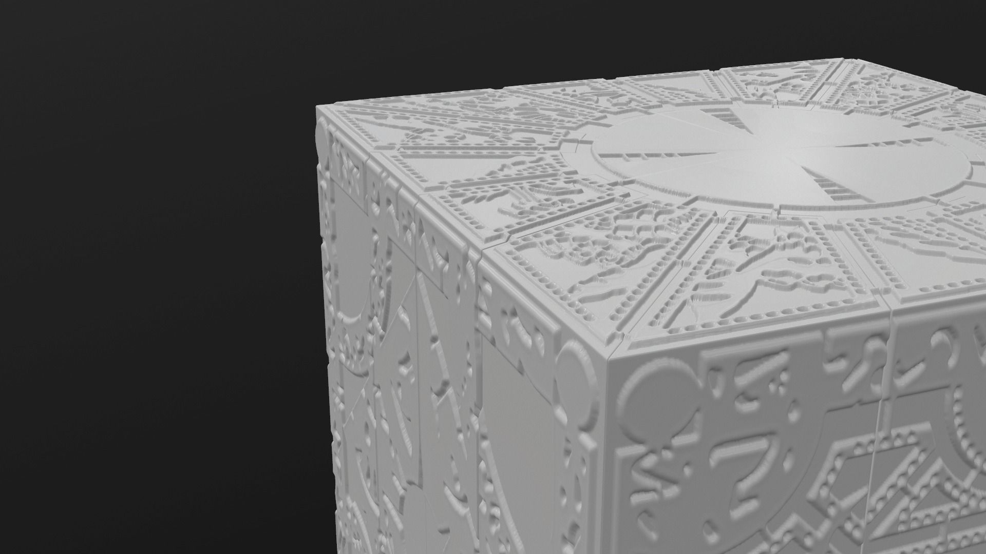 Printable Hellraiser puzzle box lament configuration 3D print model_1