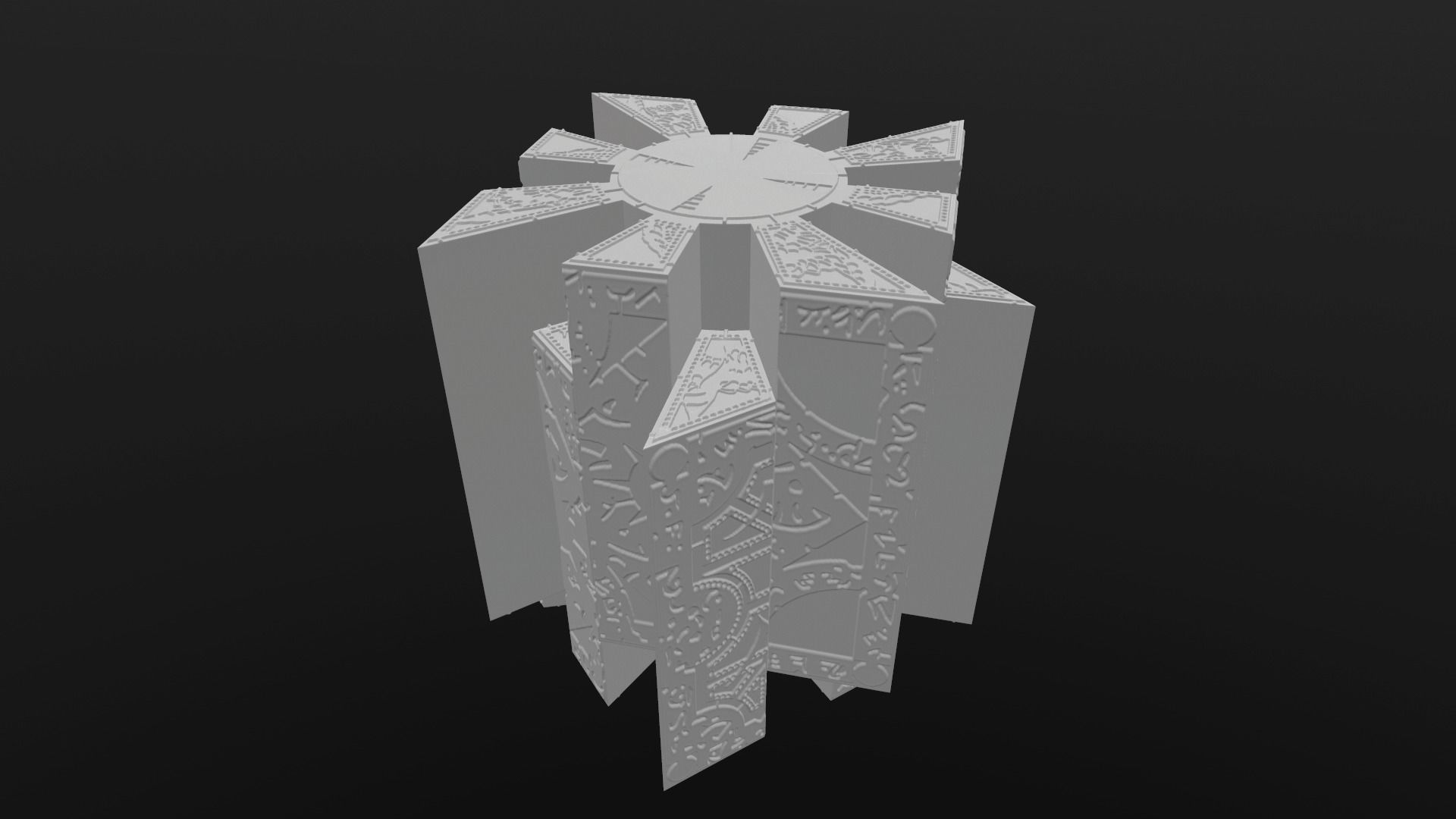 Printable Hellraiser puzzle box lament configuration 3D print model_2
