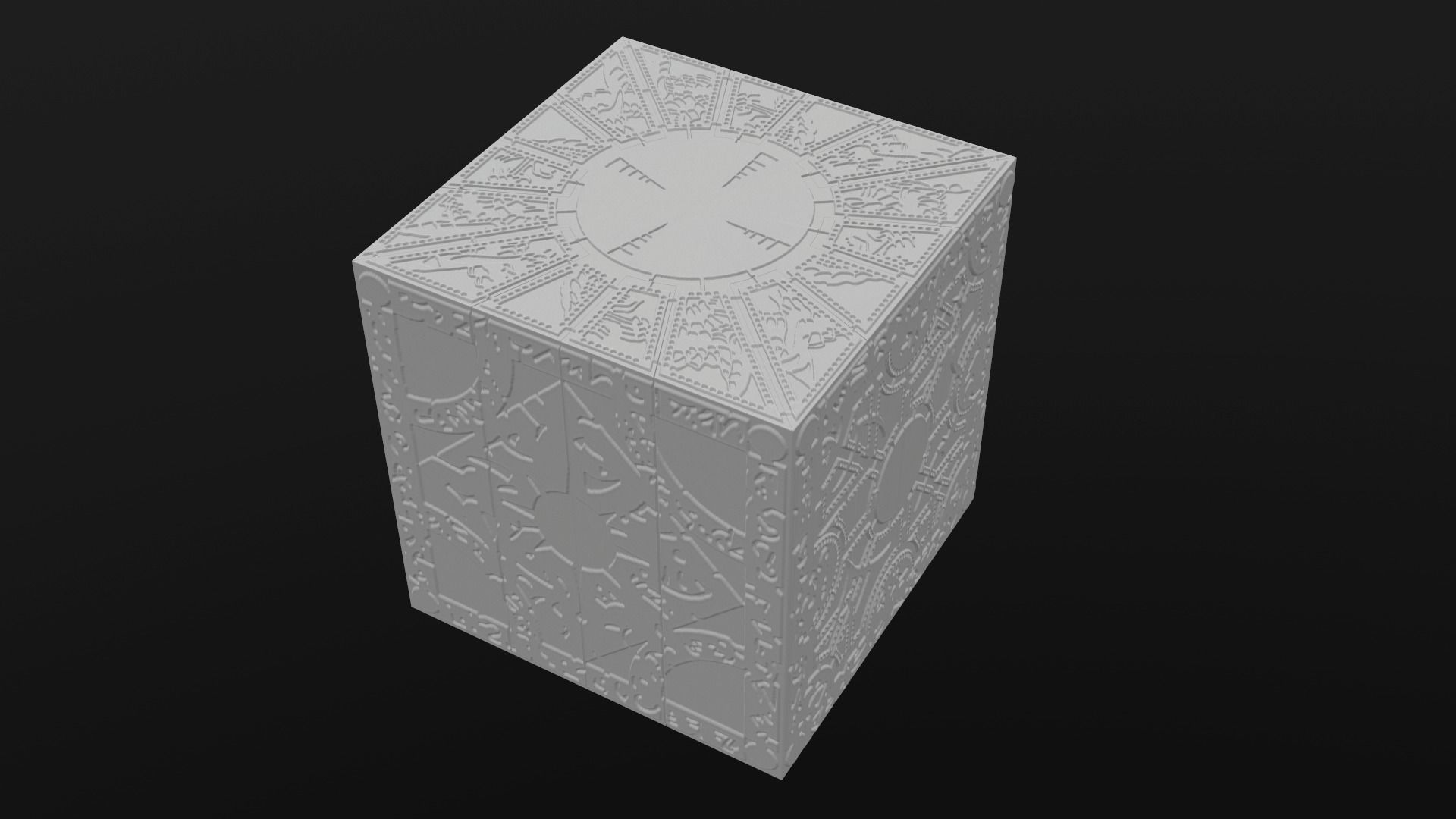 Printable Hellraiser puzzle box lament configuration 3D print model_0