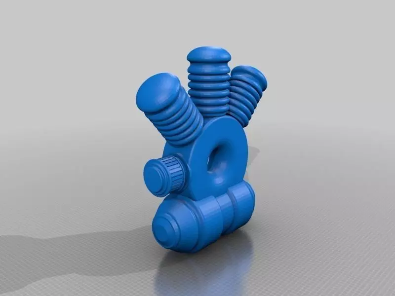 Borderlands Shield Mod Free 3D print model_0