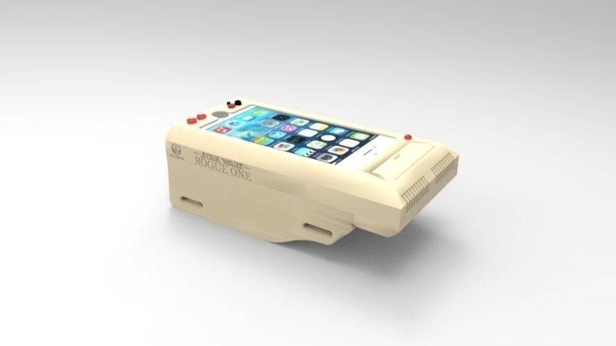 Star Wars Rogue One iPhone5 RIGHT ARM Gauntlet 3D print model_6