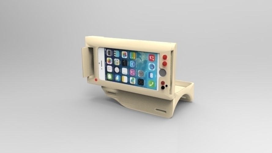 Star Wars Rogue One iPhone5 RIGHT ARM Gauntlet 3D print model_7