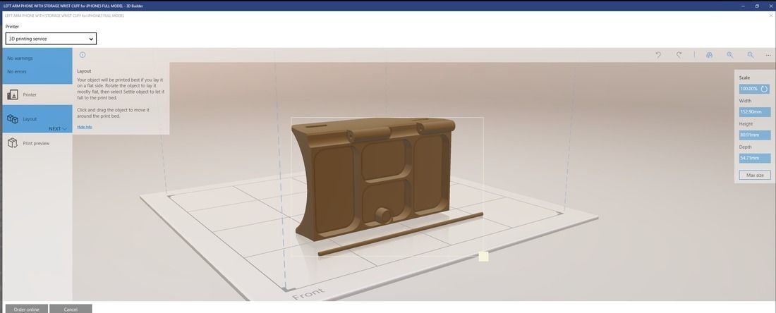 Star Wars Rogue One iPhone5 RIGHT ARM Gauntlet 3D print model_20