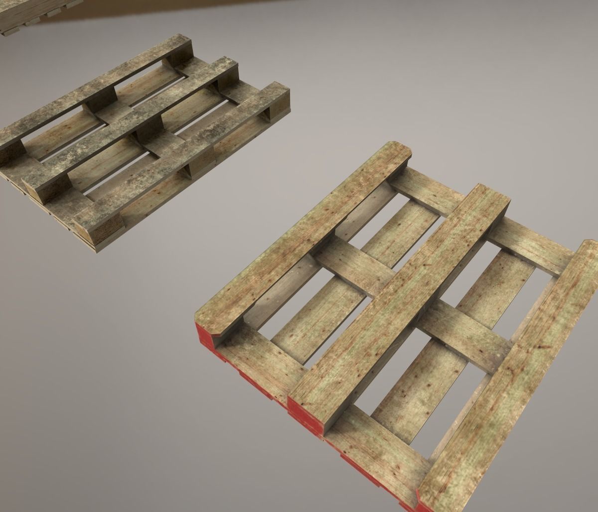 Pallet Pack PBR Low-poly 3D model_19