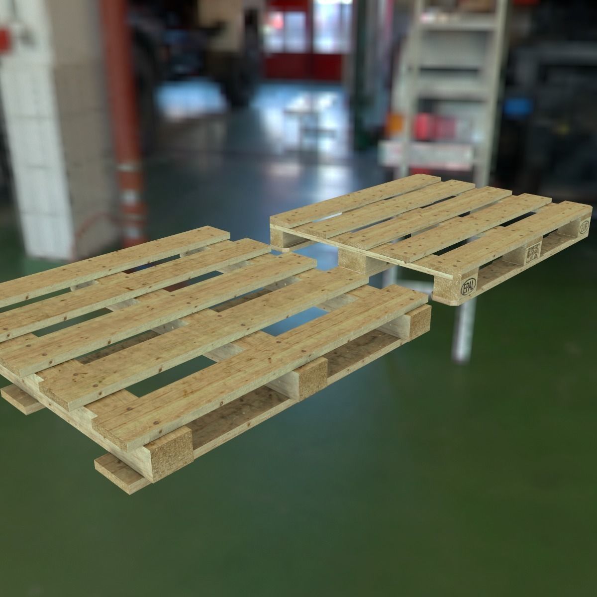 Pallet Pack PBR Low-poly 3D model_25
