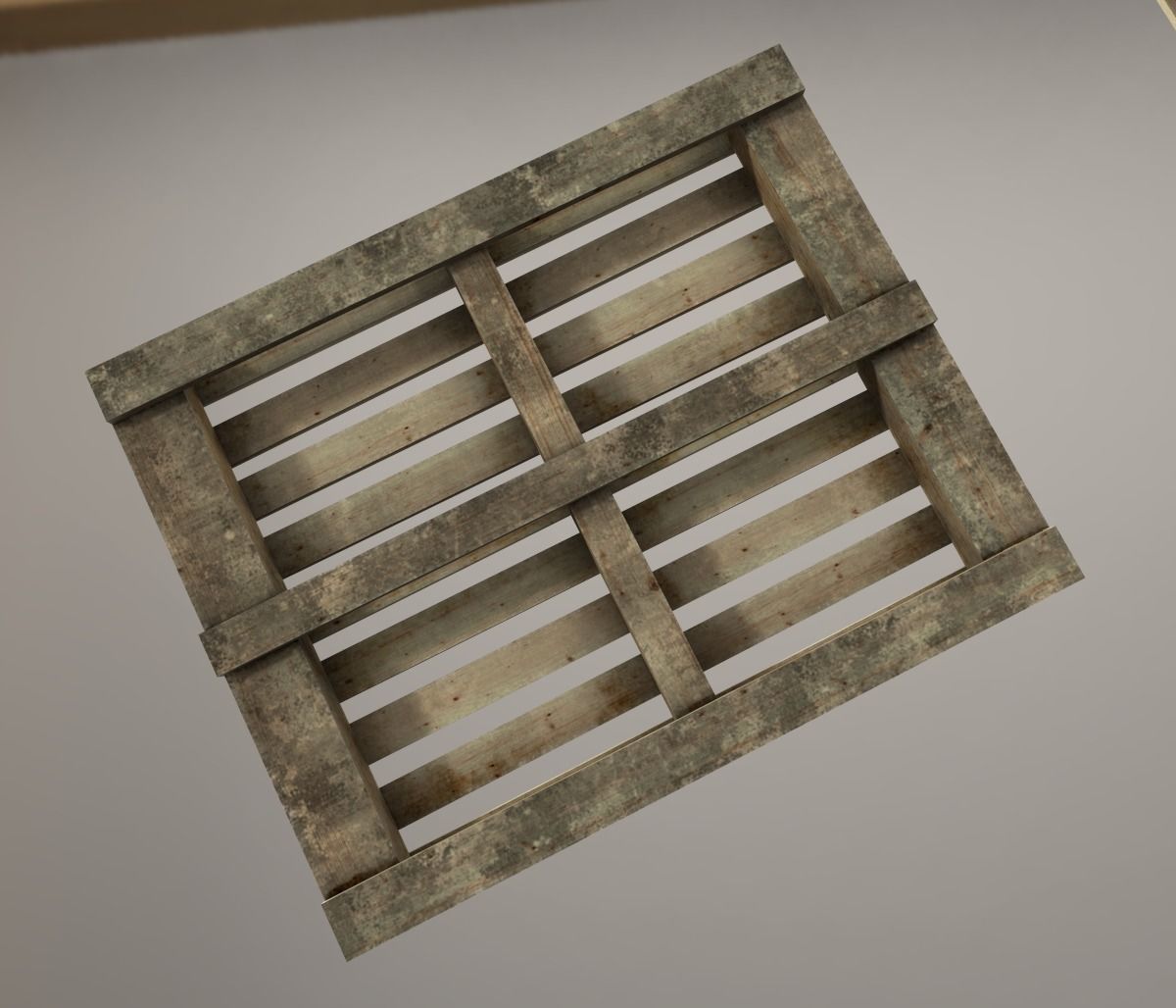 Pallet Pack PBR Low-poly 3D model_21