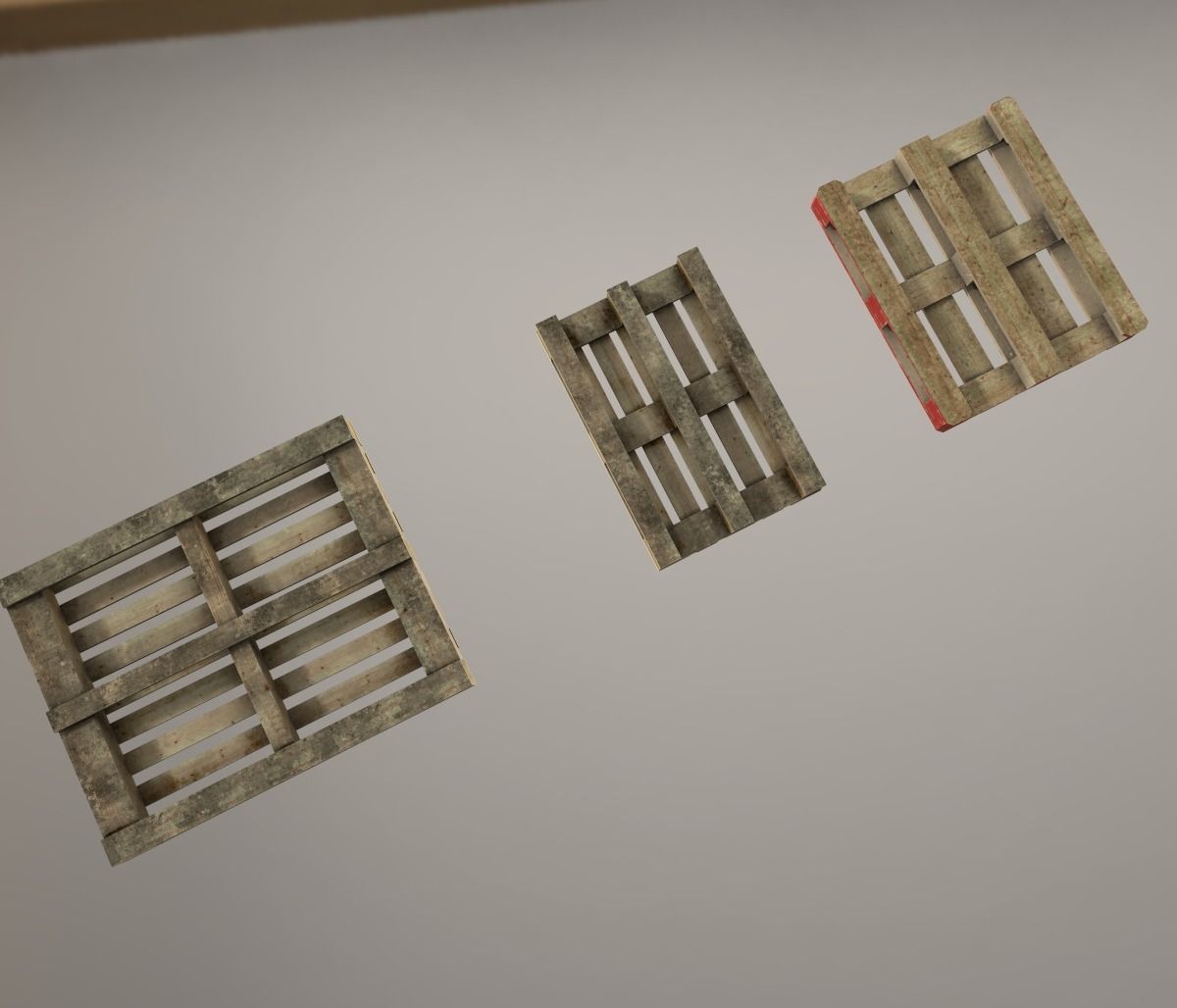 Pallet Pack PBR Low-poly 3D model_20