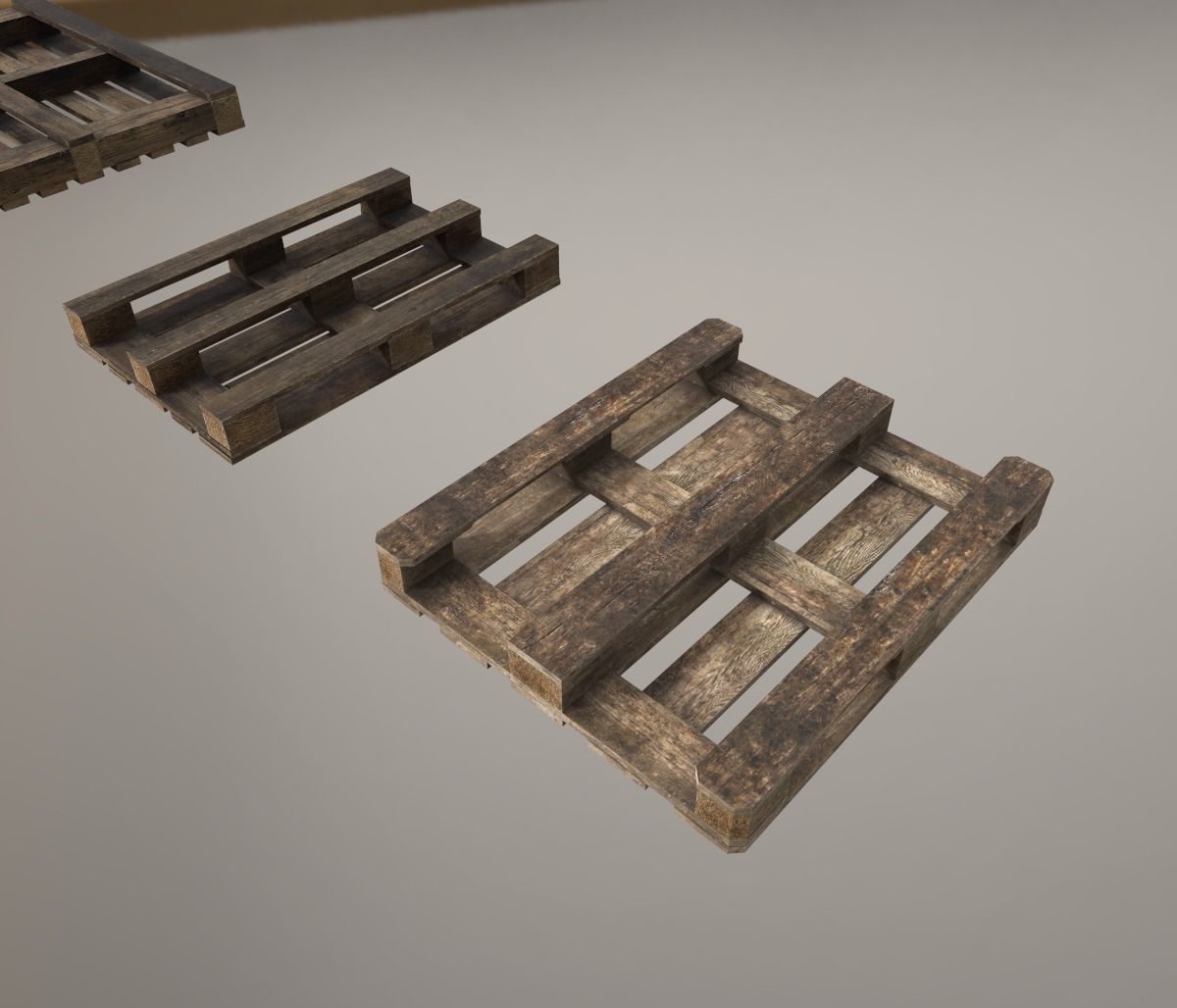 Pallet Pack PBR Low-poly 3D model_18