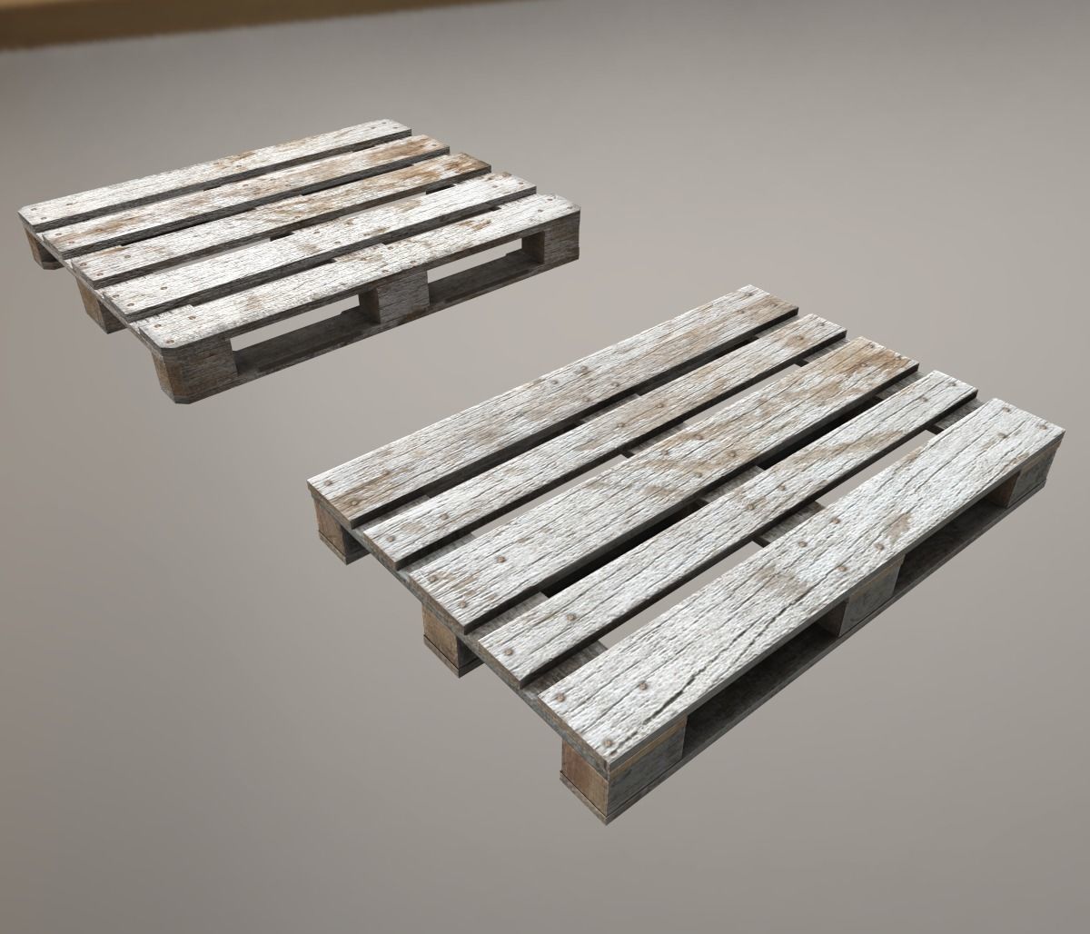 Pallet Pack PBR Low-poly 3D model_16