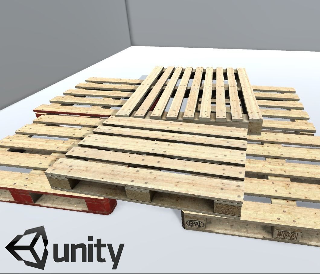 Pallet Pack PBR Low-poly 3D model_26