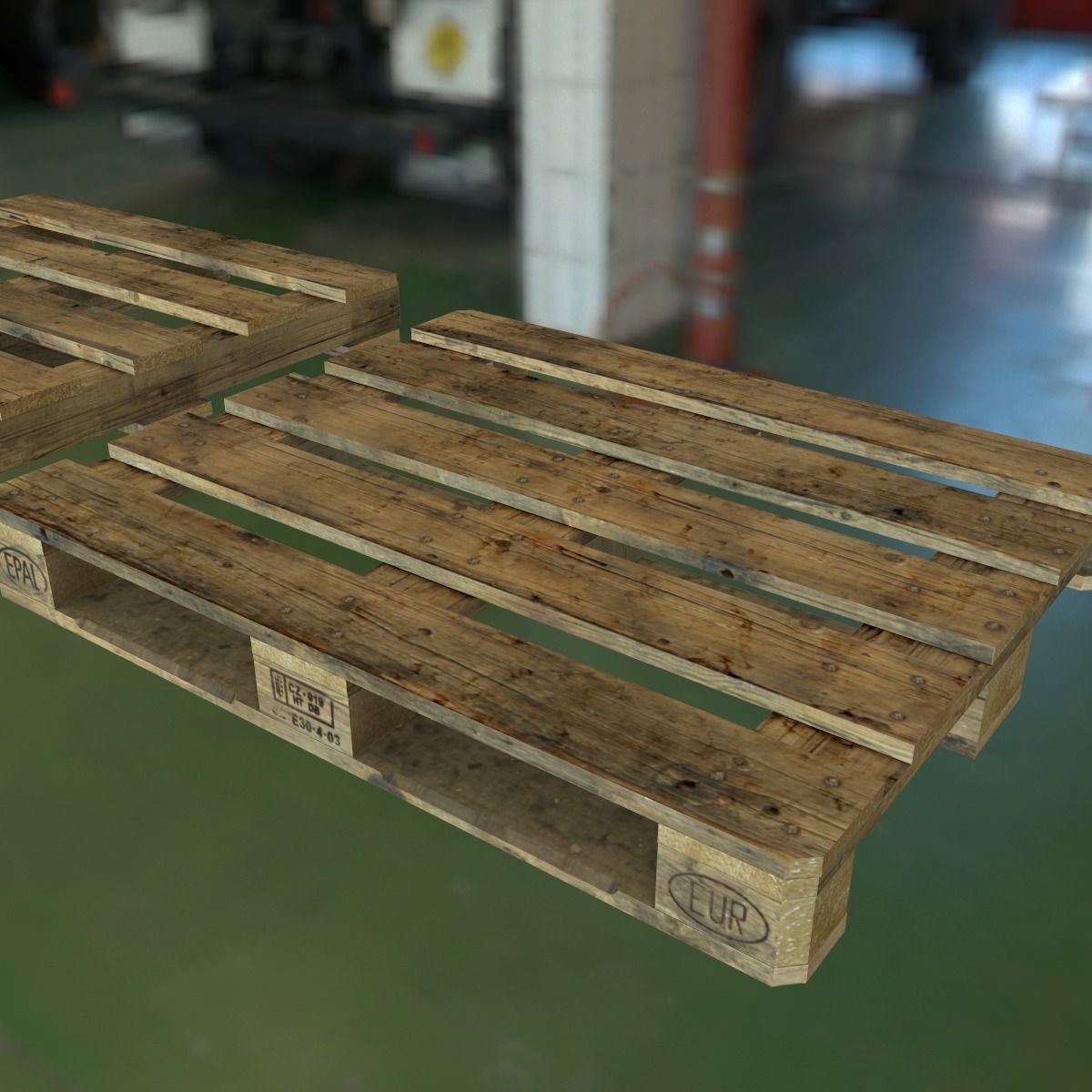 Pallet Pack PBR Low-poly 3D model_23