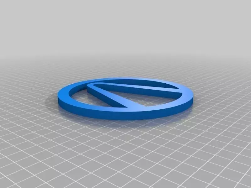 Assortment of Borderlands logos Free 3D print model