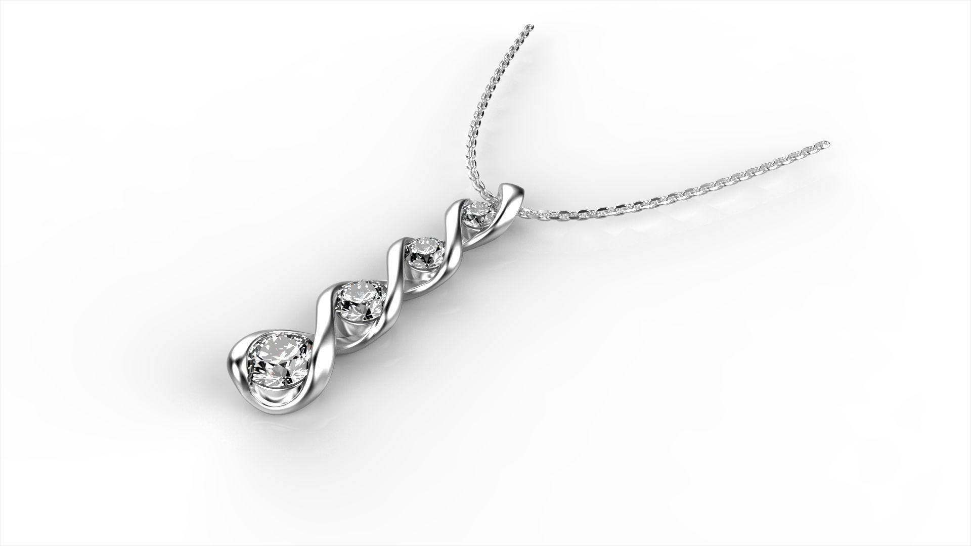 Journey Pendant 3D print model_1