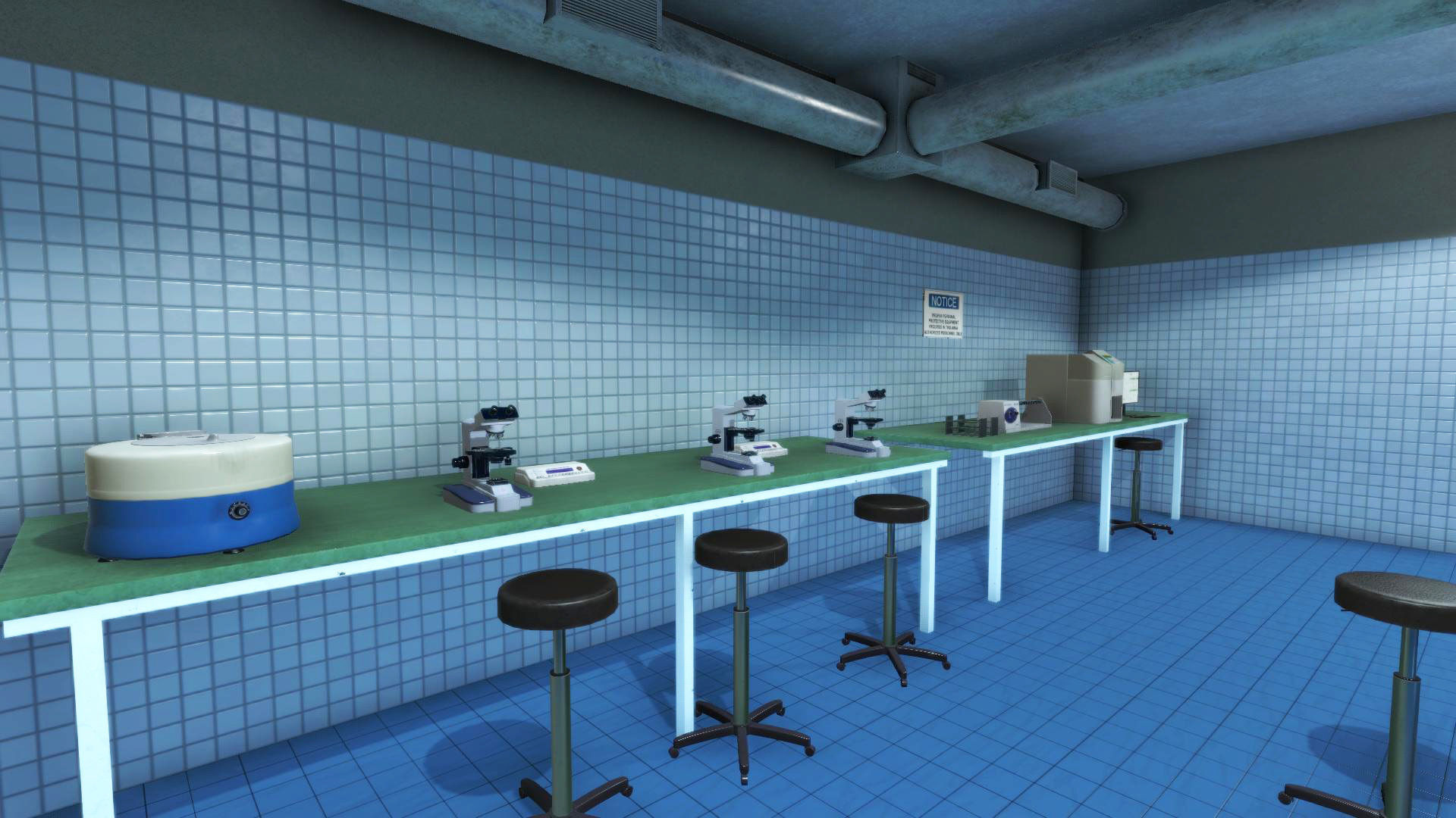 Medical Laboratory PBR Low-poly 3D model_5