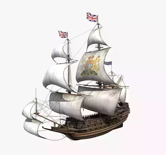 sail Ship 3D model