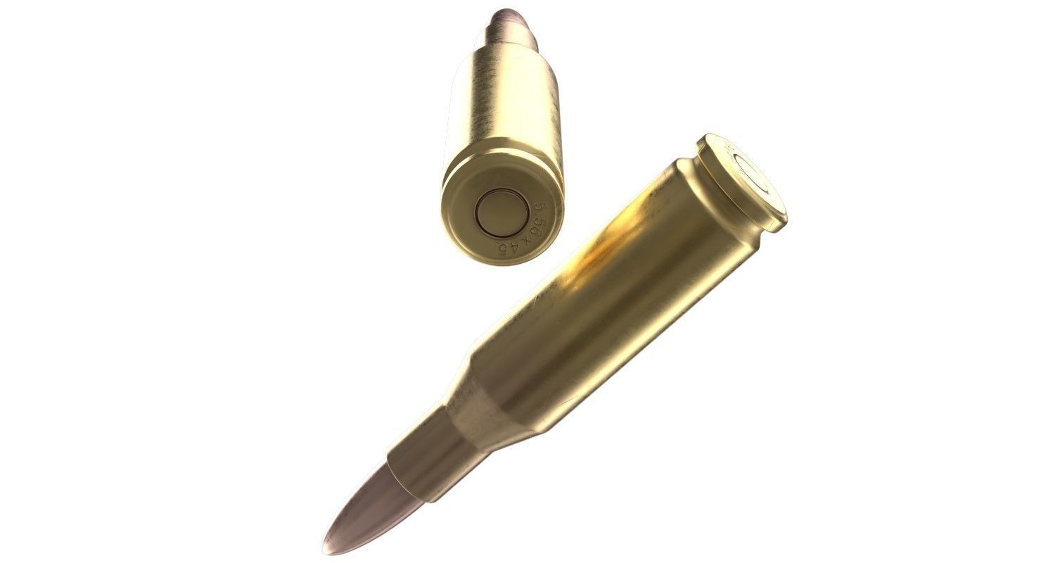 5-56X45mm Nato Bullet 1 3D model_3