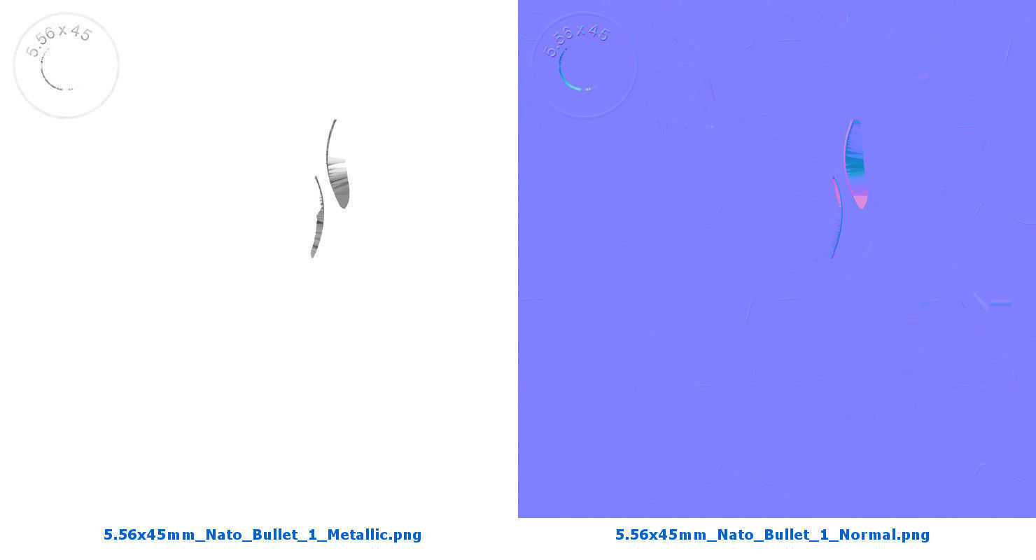 5-56X45mm Nato Bullet 1 3D model_11