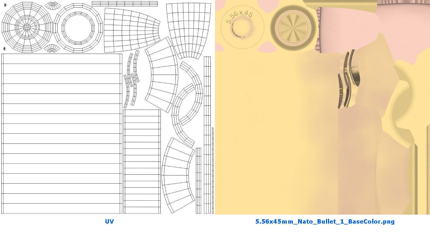 5-56X45mm Nato Bullet 1 3D model_10