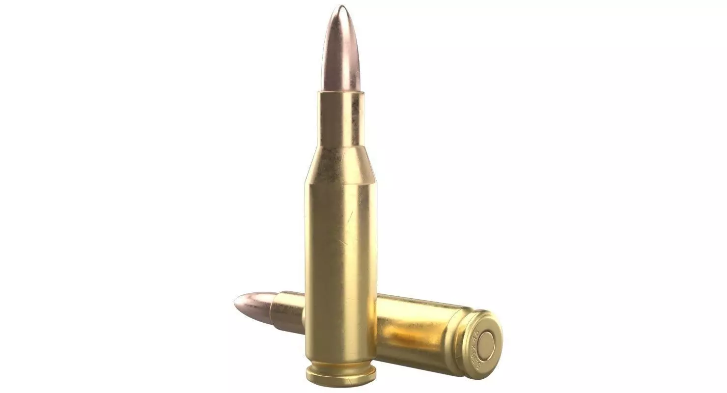 5-56X45mm Nato Bullet 1 3D model_0