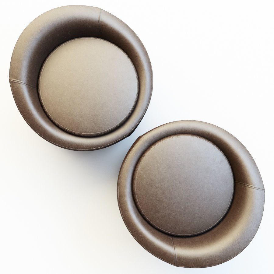 Pouf Loren 3D model_5