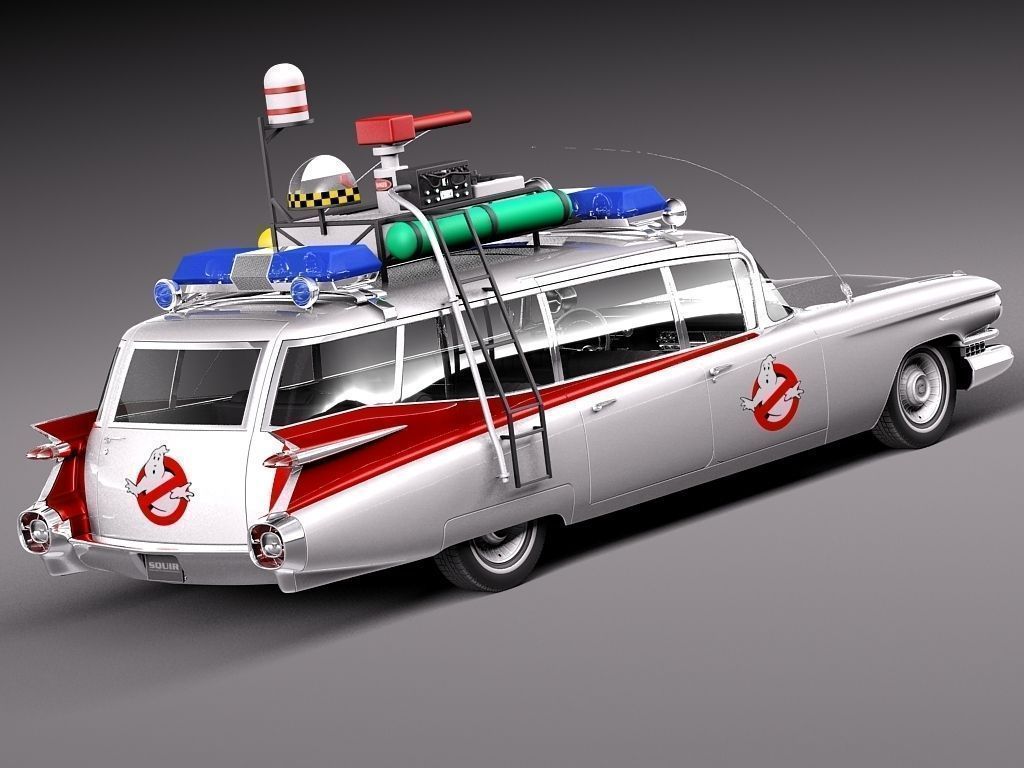 Cadillac ecto 1 ghostbusters