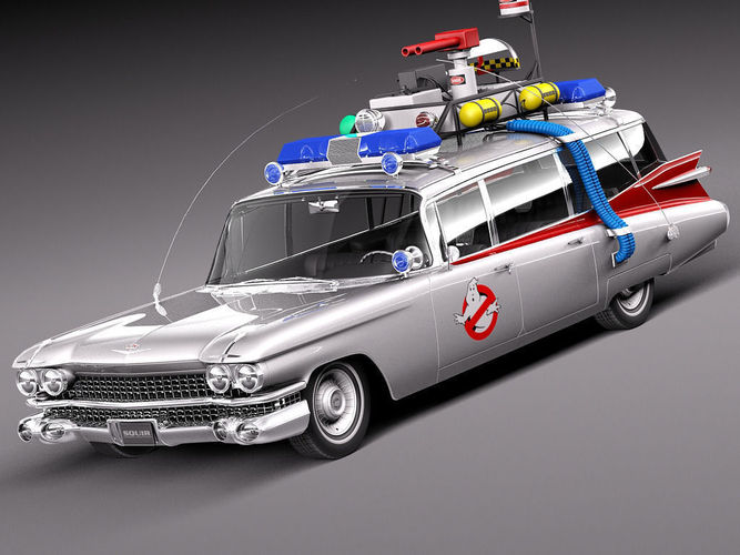 Cadillac ecto 1 ghostbusters