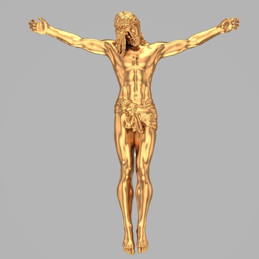 Jesus 3D print model_0