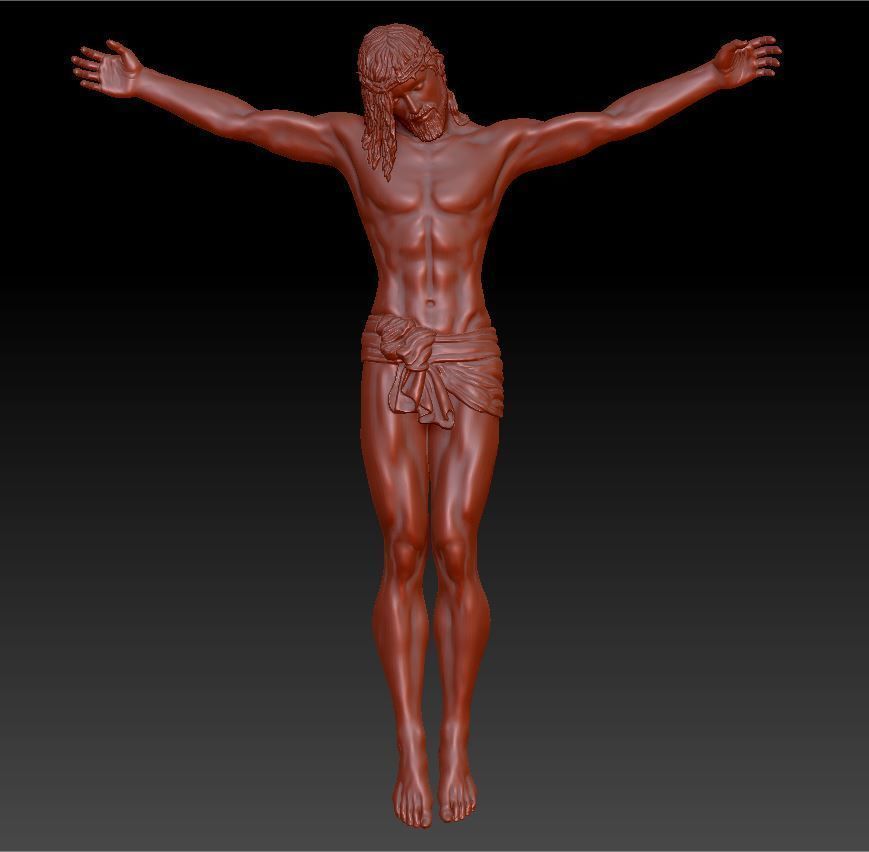 Jesus 3D print model_1
