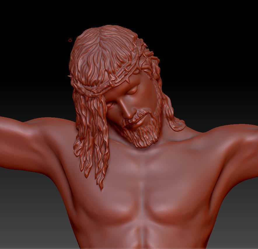 Jesus 3D print model_7
