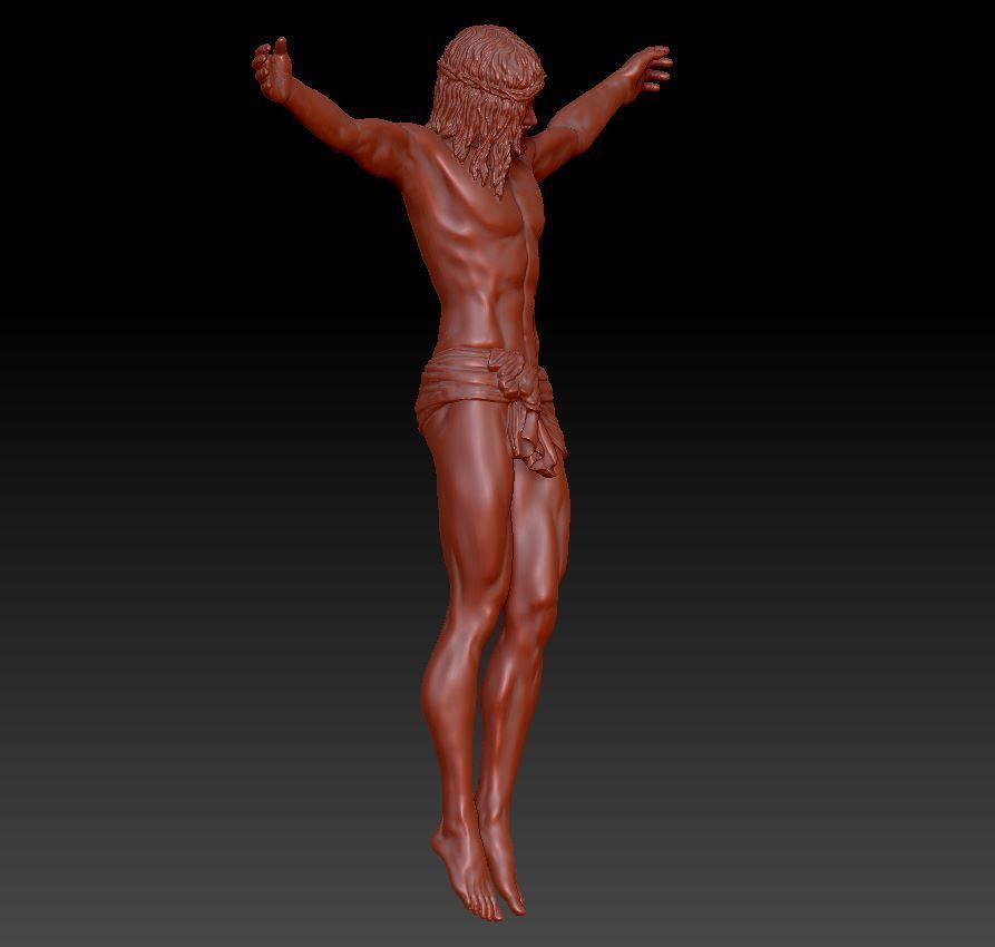 Jesus 3D print model_6