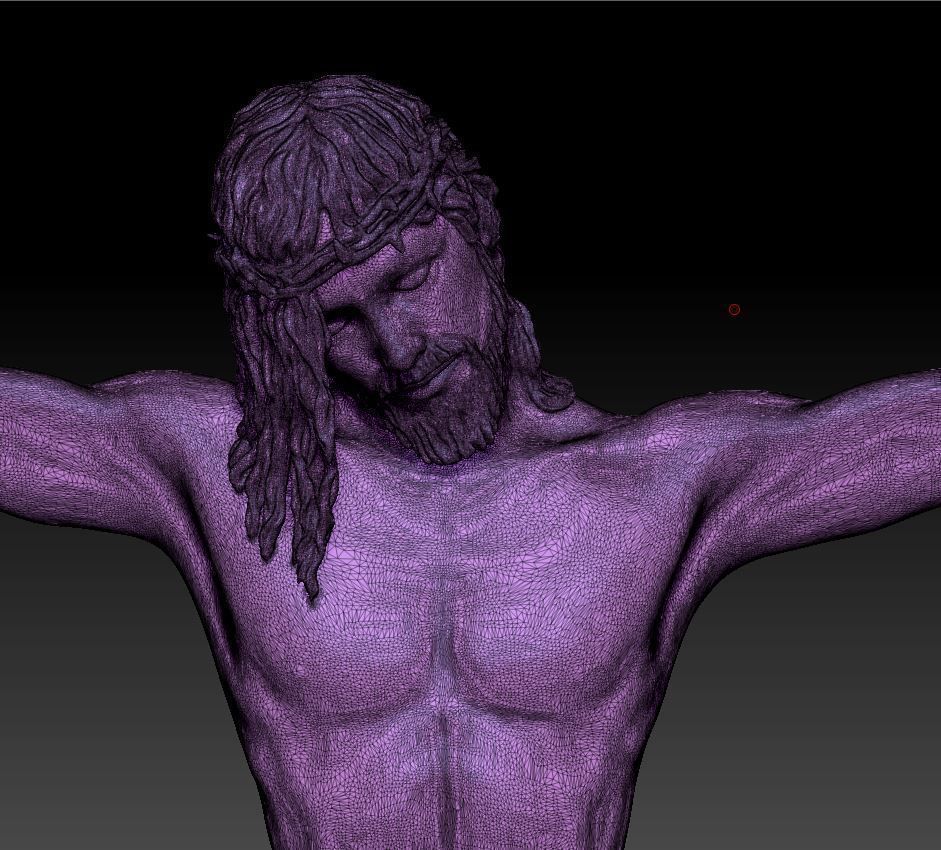 Jesus 3D print model_9