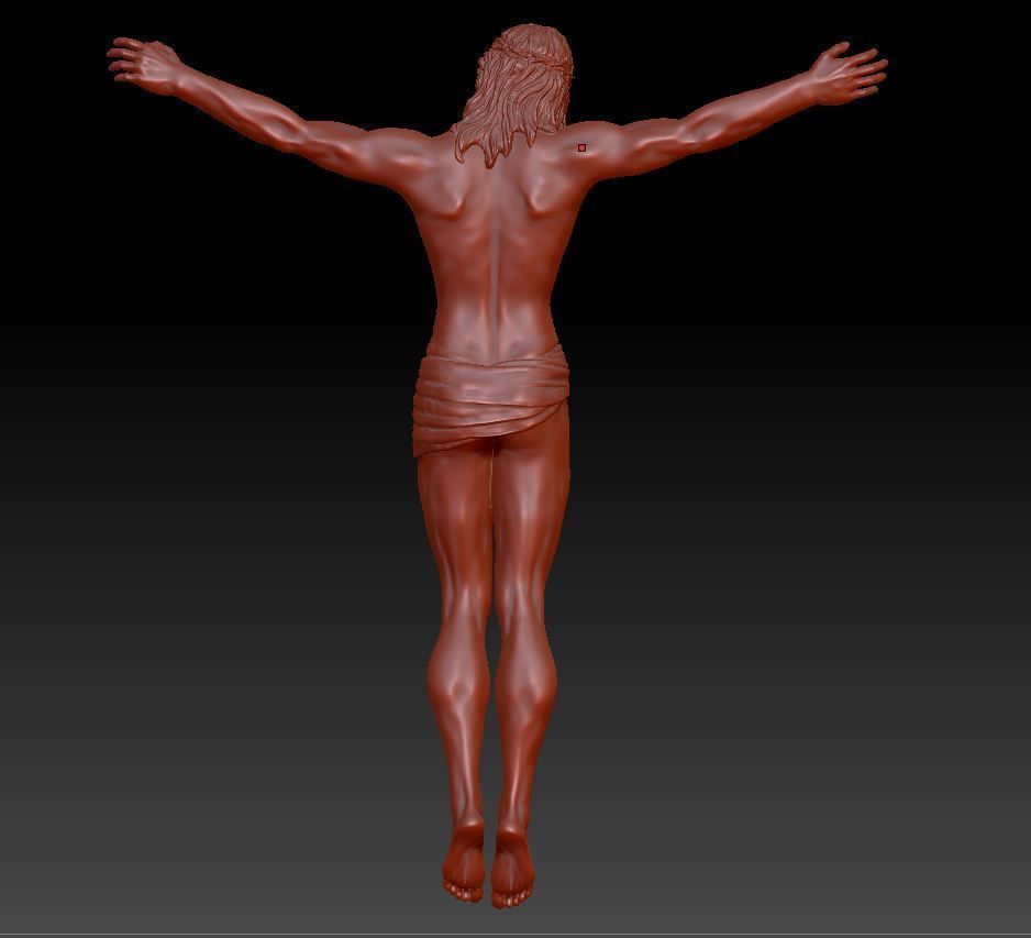 Jesus 3D print model_5