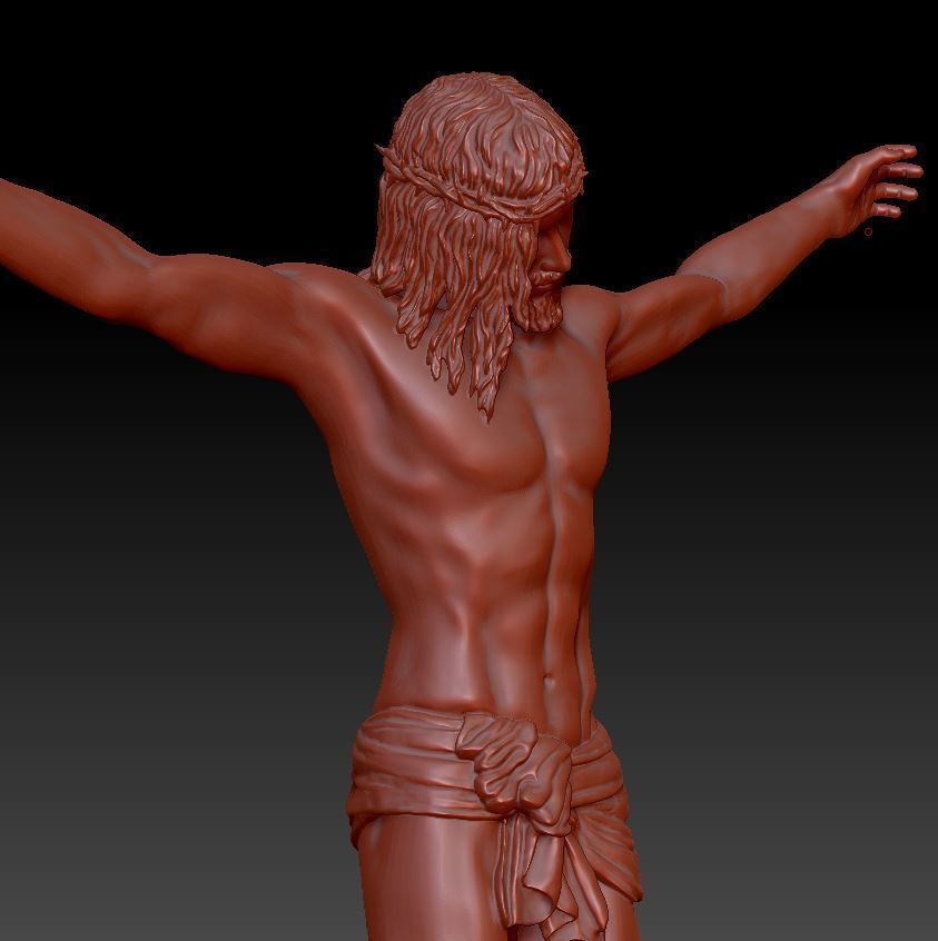 Jesus 3D print model_8