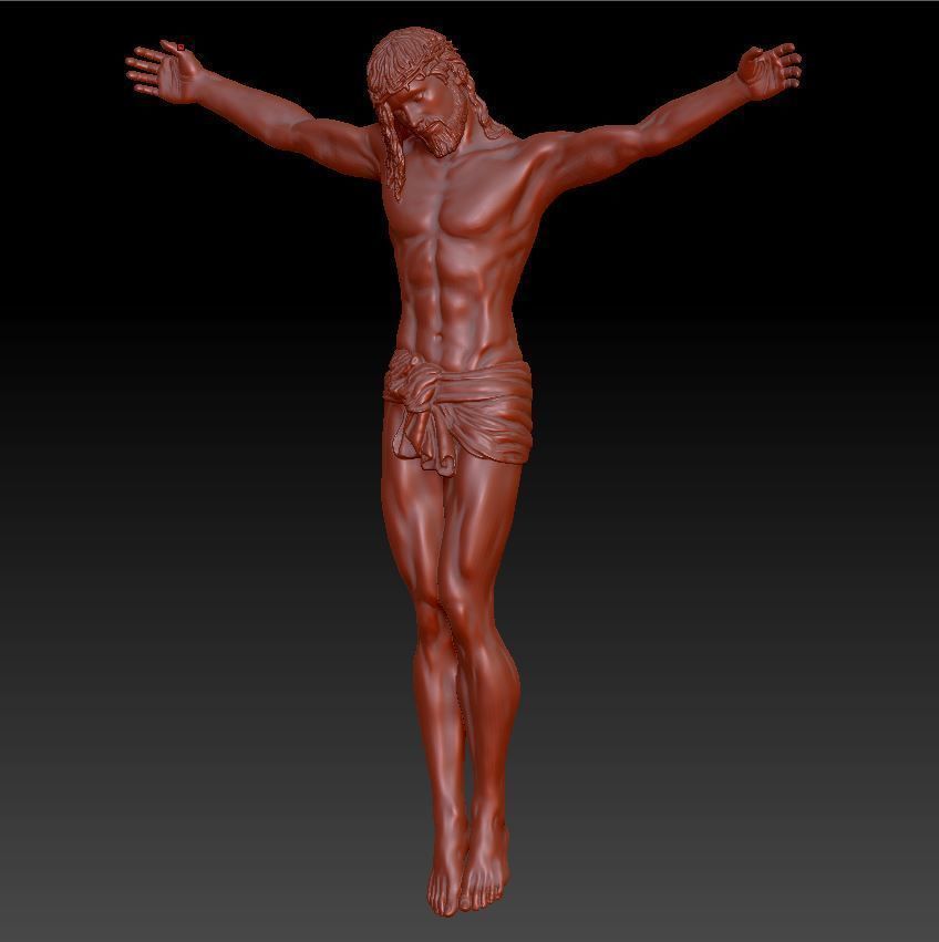 Jesus 3D print model_2