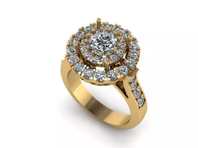 Ring T00234 3D print model_0