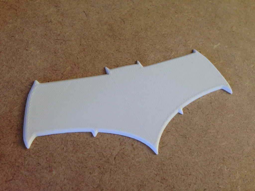 Batman V Superman - 2016 Batman Logo as seen at Comic Con 2014 Free 3D print model