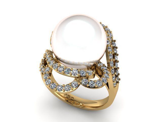 Ring T00238 3D print model_1