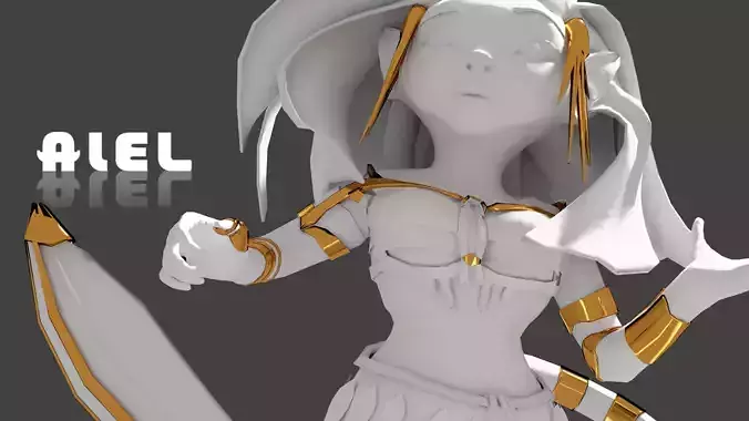 Atiris sun master Low-poly 3D model