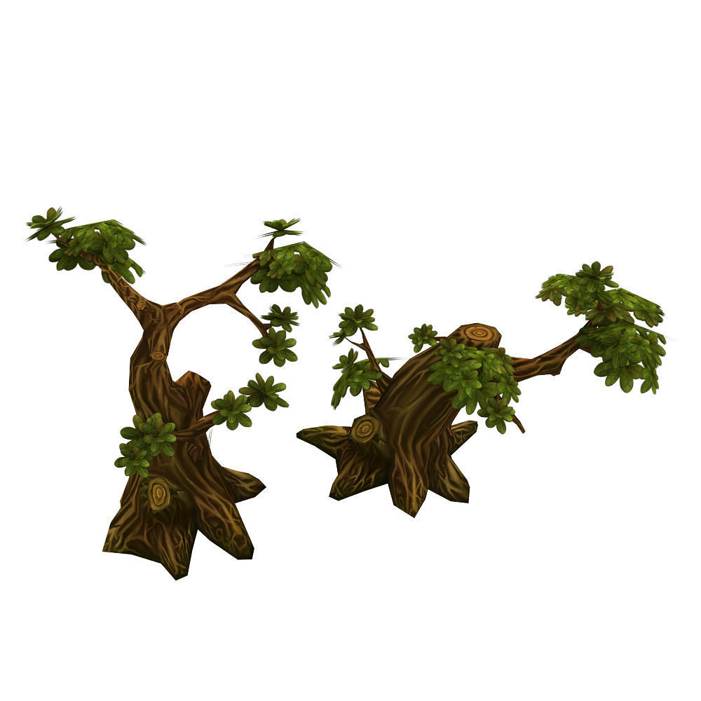 Fantasy Level Set - Low Poly Hand Painted Low-poly 3D model_15